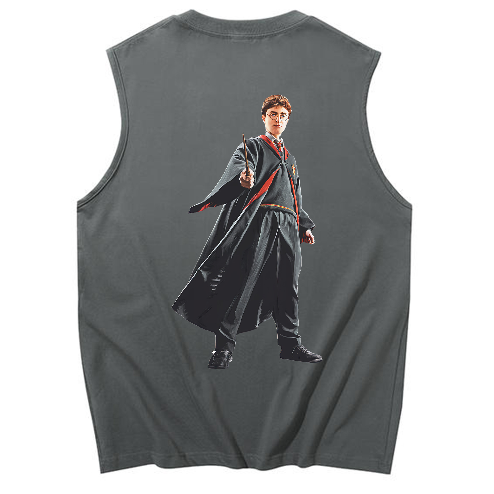 （画像用） Harry Potter ハリー・ポッターシリーズ コットン100％タンクトップ（背面プリント）